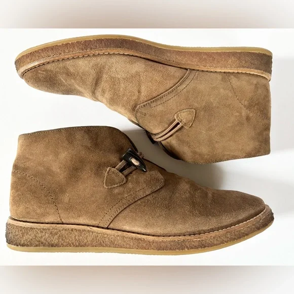 Trask Carissa Toggle Women’s 11 Tan Suede Chukka Boots - Picture 4 of 14